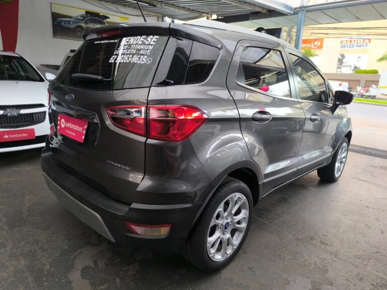 ecosport titanium 1.5 flex automático 2020 - Potência e Conforto em um Veículo Flex Automático